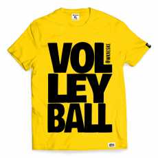 Koszulka męska dla siatkarza Volleyball żółta XL