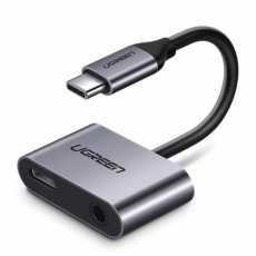 Adapter USB-C do USB-C i jack 3.5mm UGREEN
