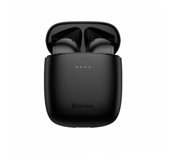 Słuchawki bezprzewodowe Baseus Encok W04 TWS Bluetooth 5.0 (czarne)