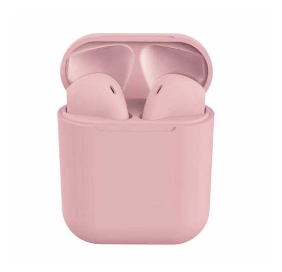 Słuchawki bezprzewodowe douszne inPods 12 TWS bluetooth (różowe)