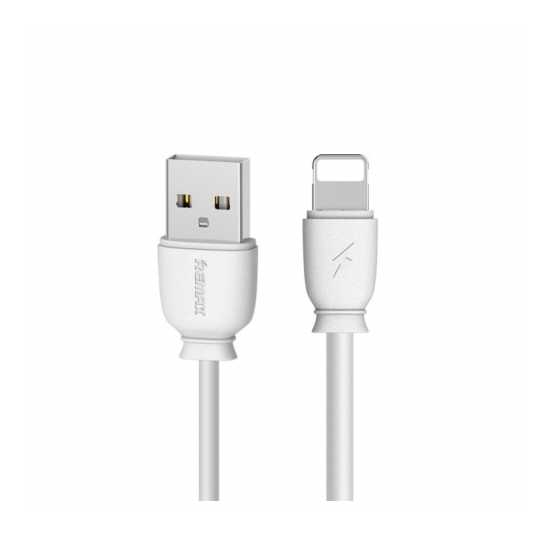 Kabel przewód USB - Lightning Remax Suji 2.1A 1 M (biały)