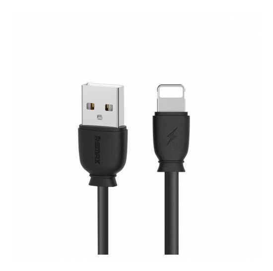 Kabel przewód USB - Lightning Remax Suji 2.1A 1 M (czarny)