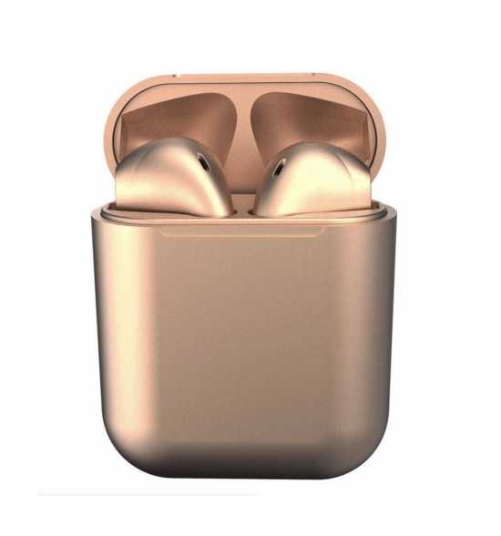 Słuchawki bezprzewodowe douszne inPods 12 TWS metaliczne (ciemnozłote)