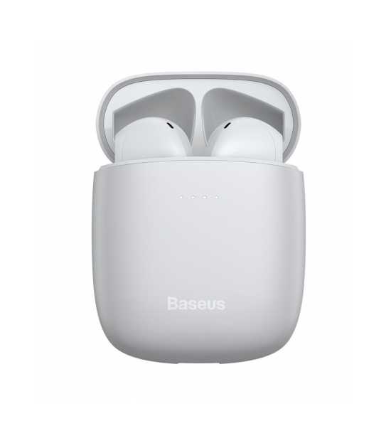 Słuchawki bezprzewodowe Baseus Encok W04 TWS Bluetooth 5.0 (białe)