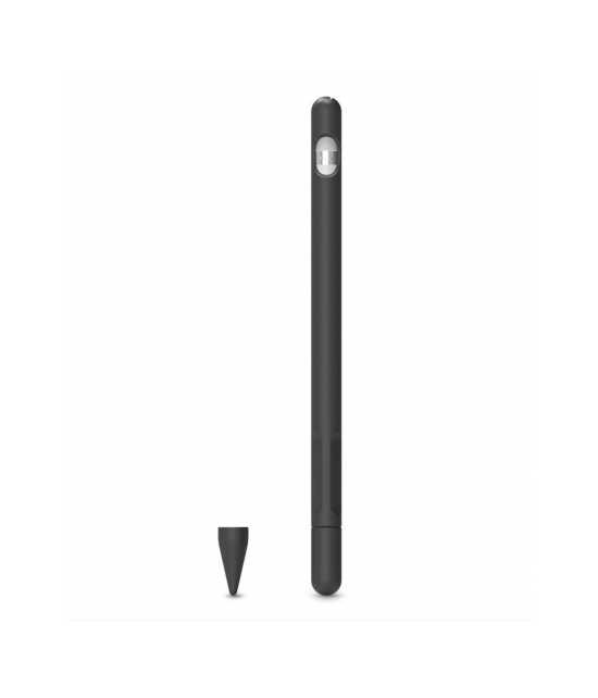 Pokrowiec Etui Case Apple Pencil 1 silikonowy (czarny)